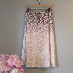 WDNY l NWT Leopard Print Pink Gradient Mid…